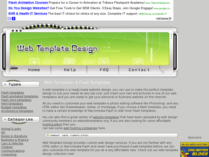 www.web-template-design.com