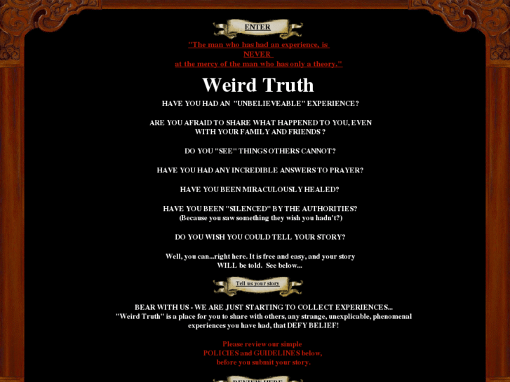 www.weirdtruth.com