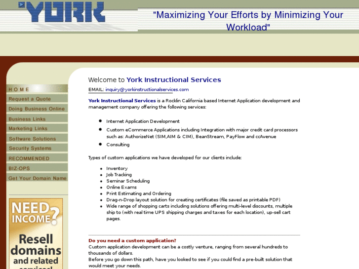 www.yorkinstructionalservices.com