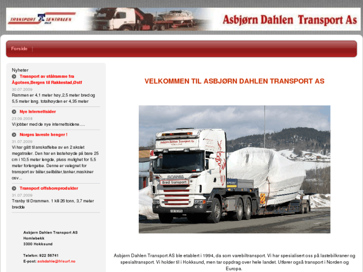 www.dahlentransport.no