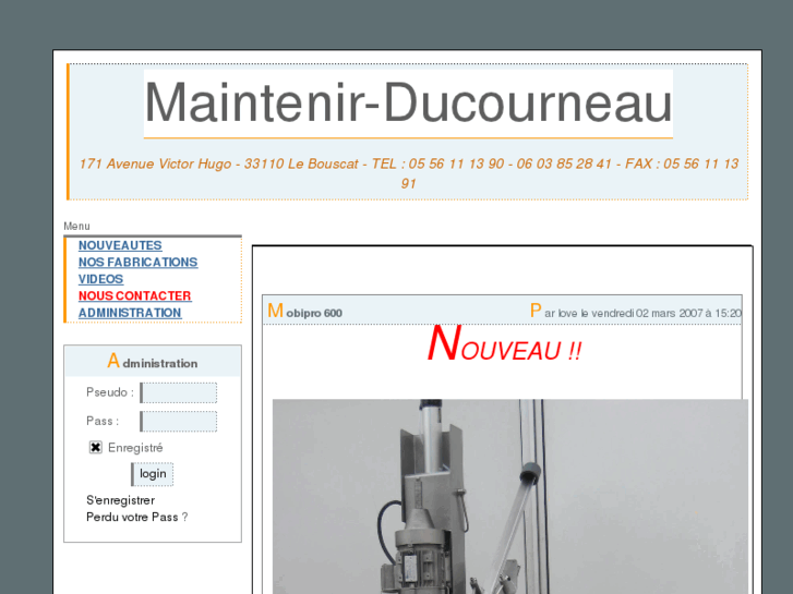 www.ducourneau-maintenir.com