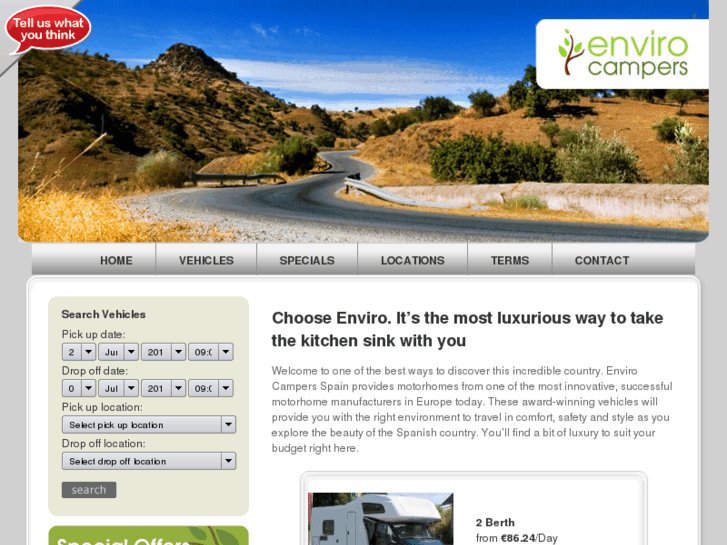 www.envirospaincampers.com