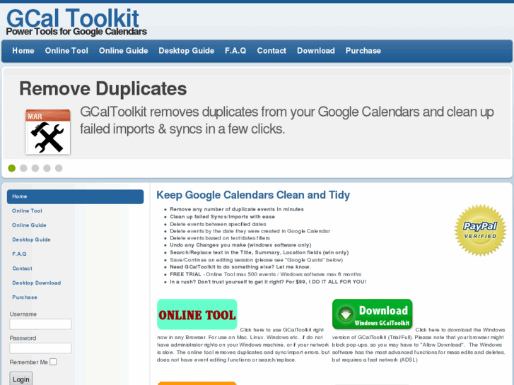 www.gcaltoolkit.com