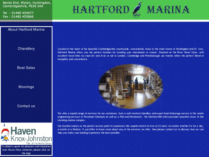 www.hartfordmarina.co.uk