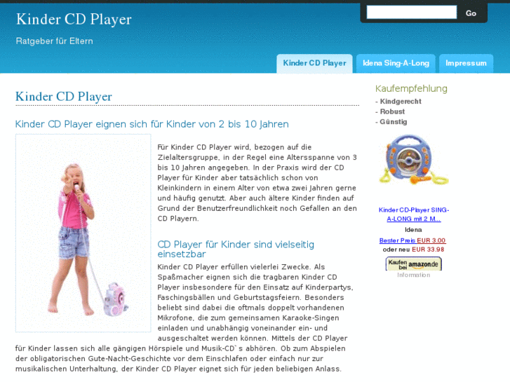 www.kindercdplayer.net