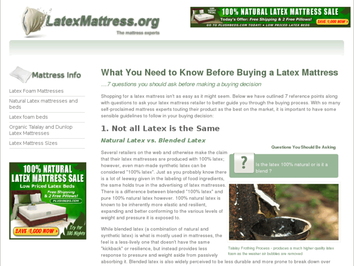 www.latexmattress.org