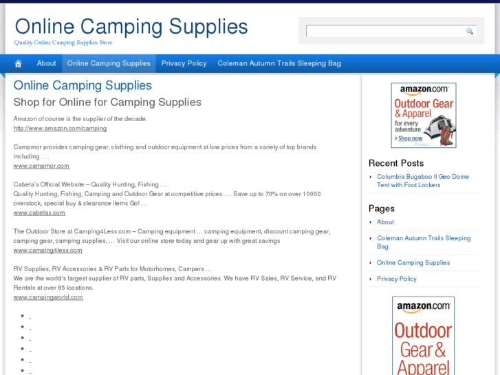 www.onlinecampingsupplies.com