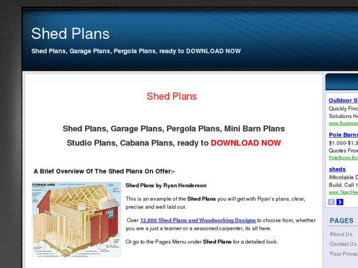 www.shedsandplans.com