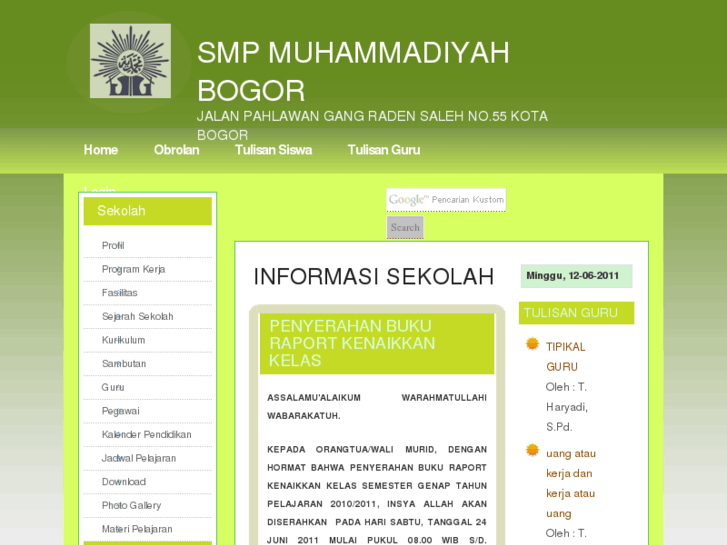 www.smpmuhammadiyahbogor.com