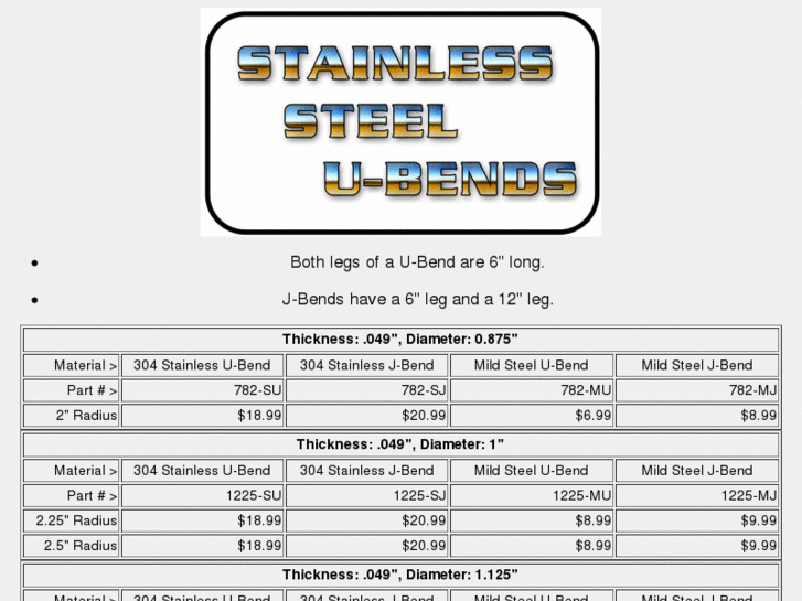 www.stainlesssteelubends.com