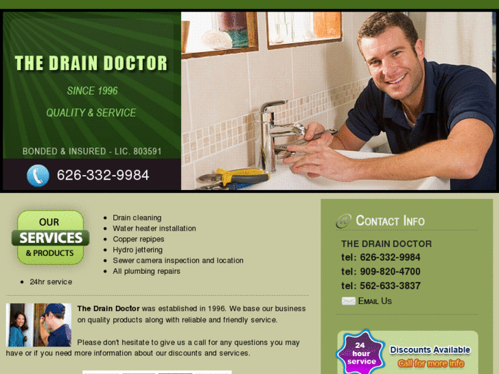 www.thedraindoctorcovina.com