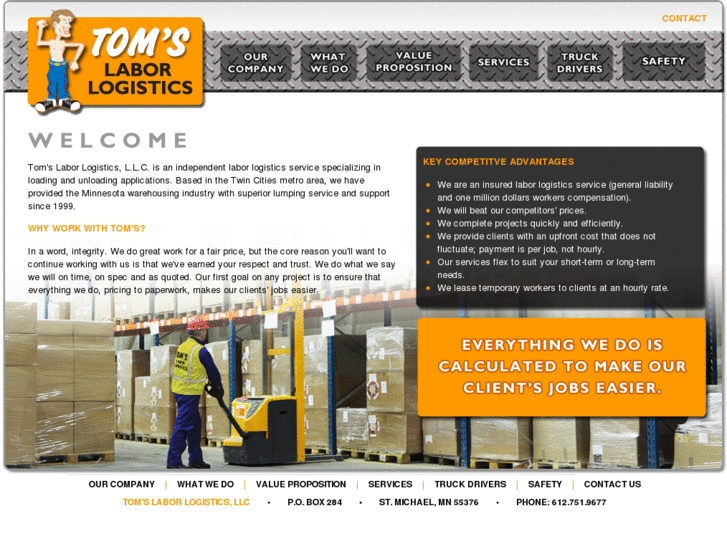 www.tomslaborlogistics.com