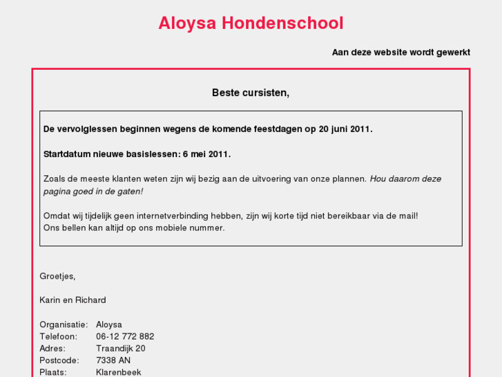 www.aloysa.nl