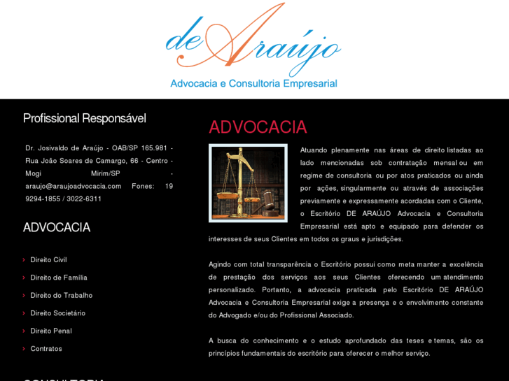 www.araujoadvocacia.com