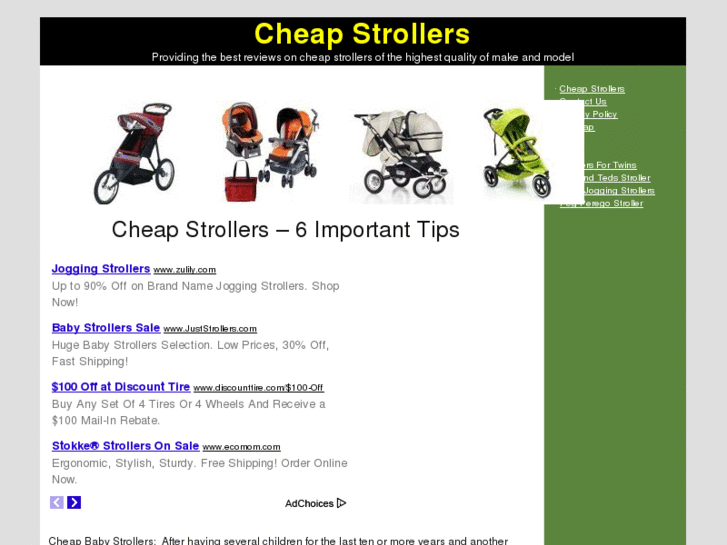 www.cheapstrollers.org