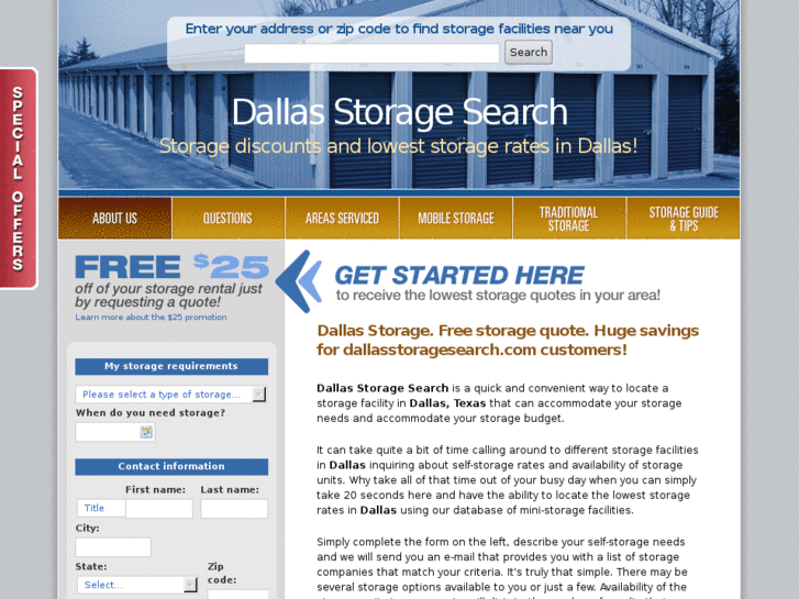 www.dallasstoragesearch.com