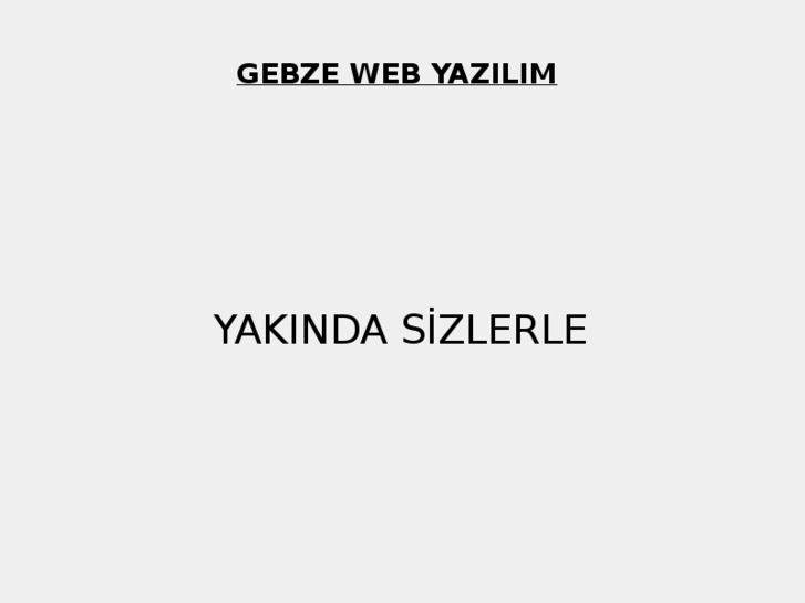 www.gebzewebyazilim.com