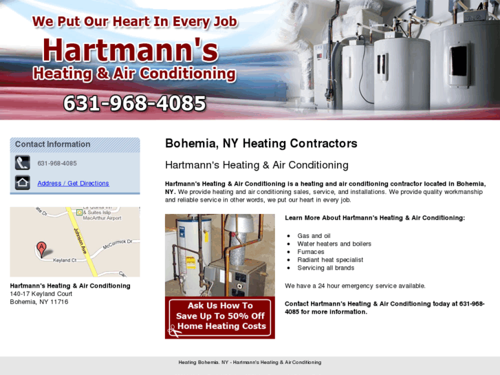 www.hartmannsheatingandairconditioning.com