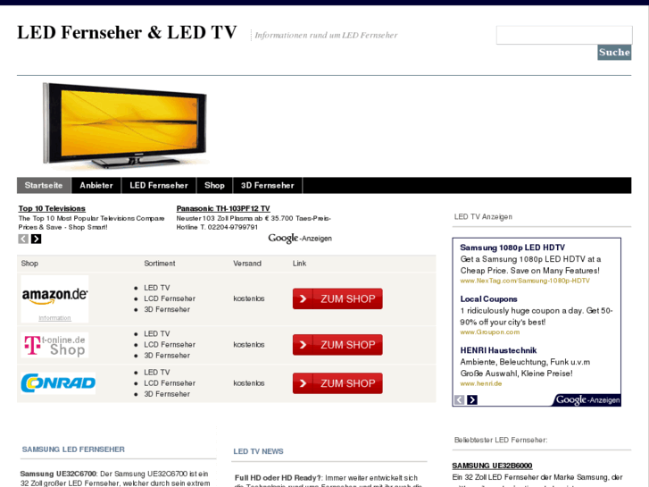 www.led-fernseher.info