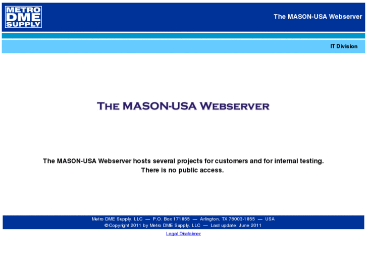 www.mason-usa.com