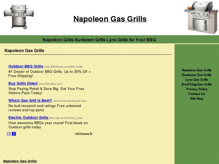 www.napoleongasgrills.net