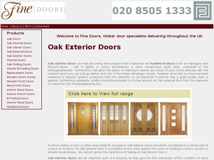 www.oakexteriordoors.com