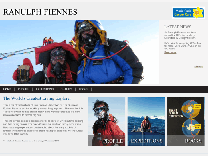 www.ranulphfiennes.com