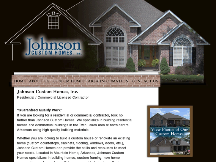 www.stevejohnsoncustomhomes.com