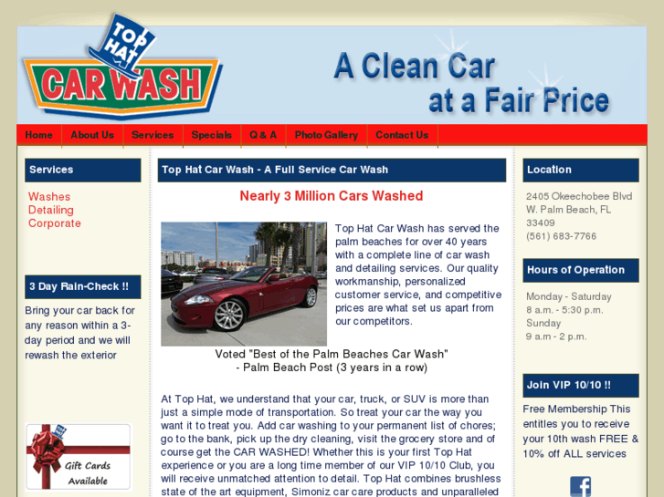 www.tophatcarwash.com