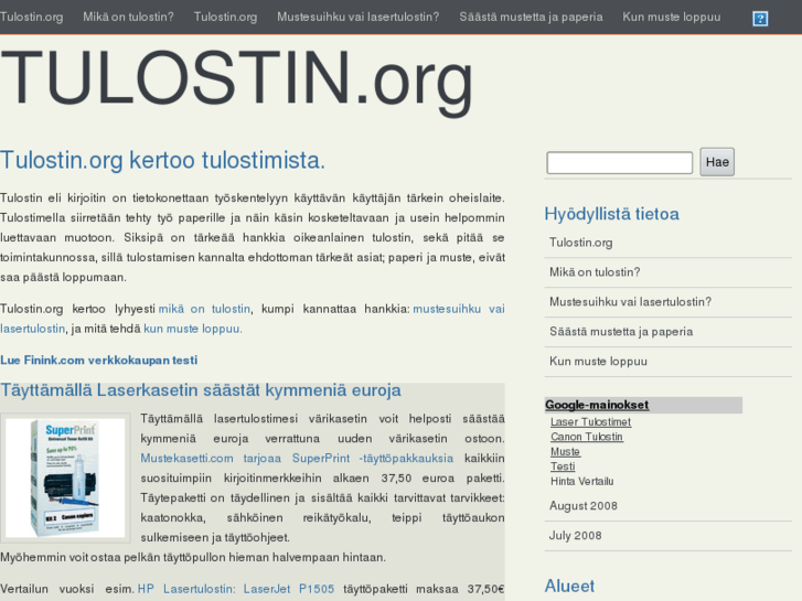 www.tulostin.org