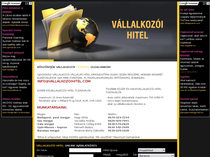 www.vallalkozoihitel.com