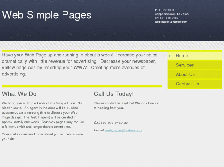 www.websimplepages.com