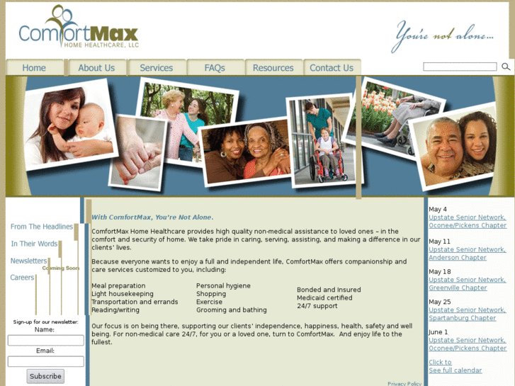 www.comfortmaxhhc.com