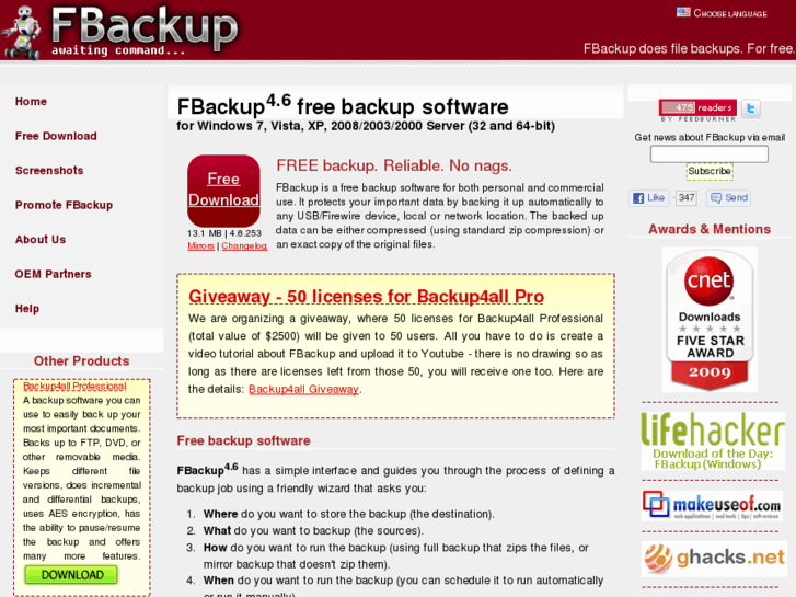 www.fbackup.com