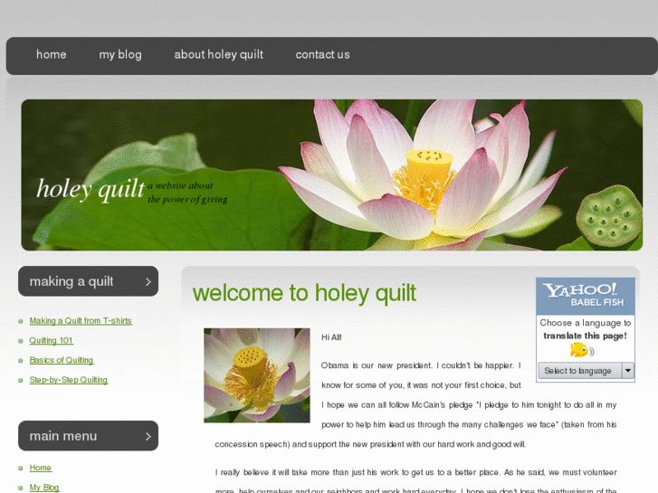 www.holeyquilt.com