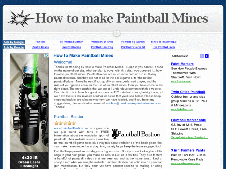 www.howtomakepaintballmines.com