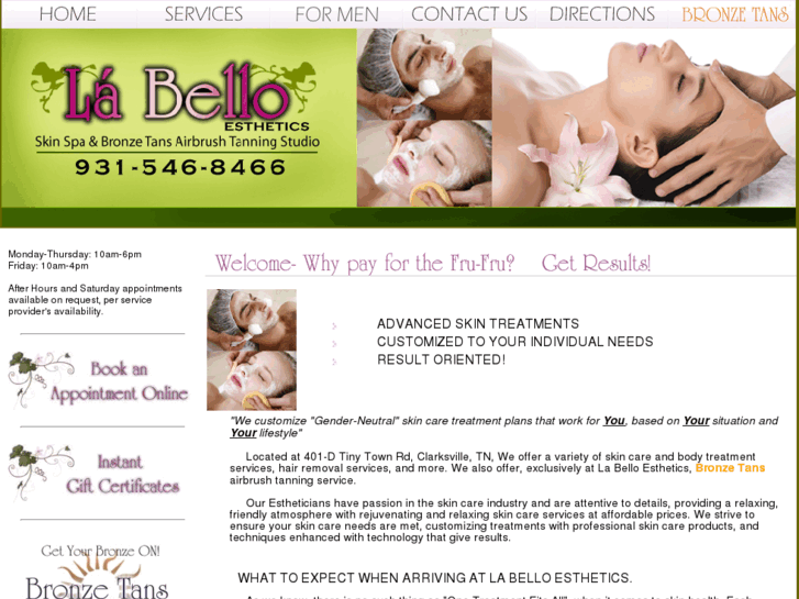 www.labellodayspa.com