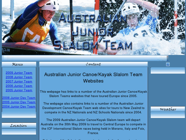 www.ozjuniorcanoeslalom.com