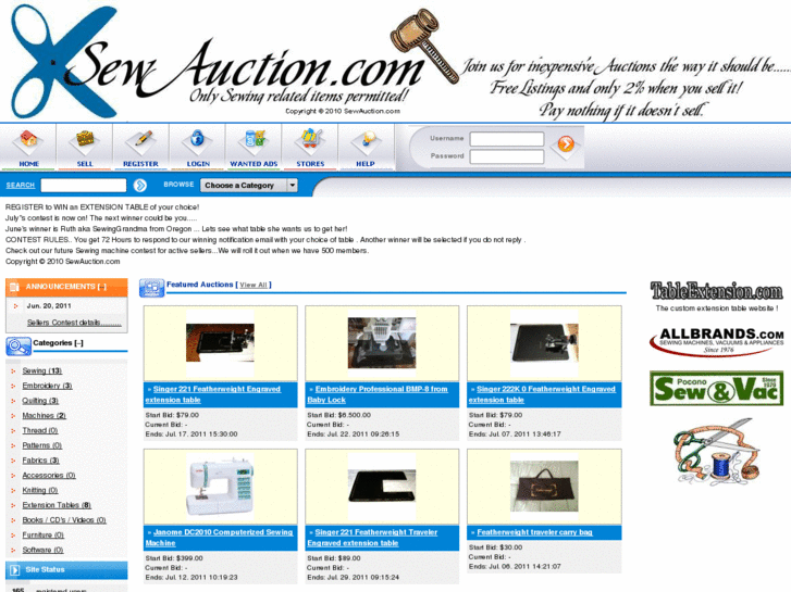 www.sewauction.com