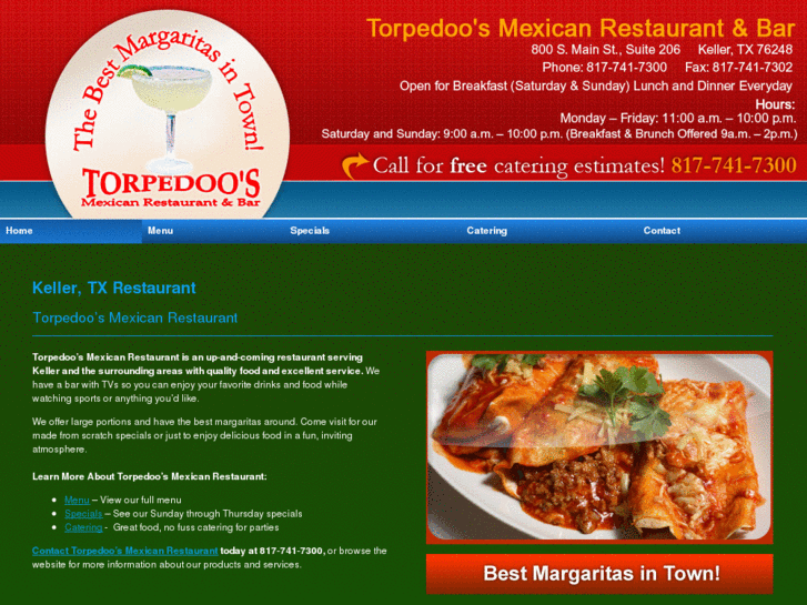 www.torpedoosmexicanrestaurant.com