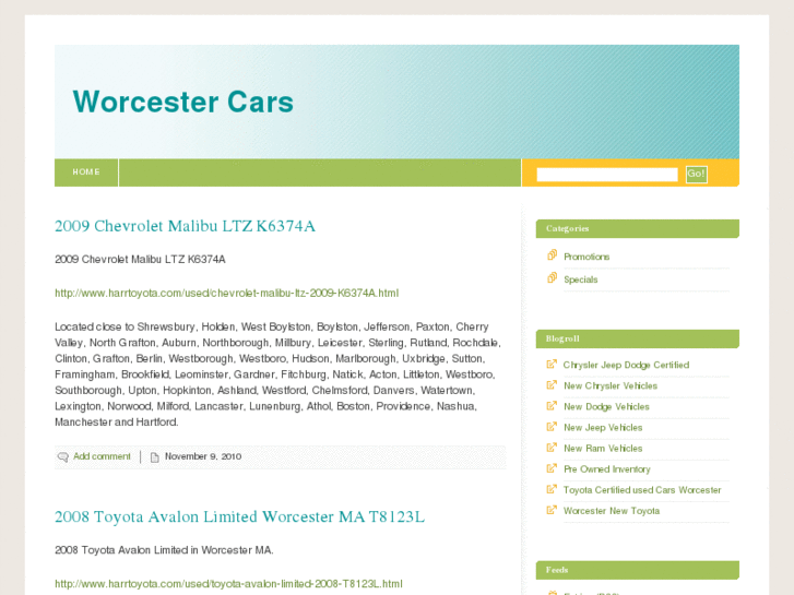 www.worcestercars.net