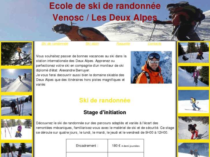 www.cours-ski-deux-alpes.com