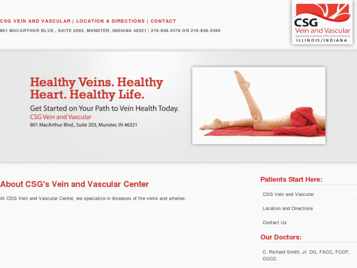 www.csgveinandvascular.com