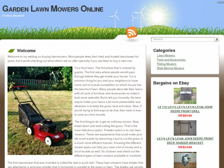 www.gardenlawnmowersonline.info