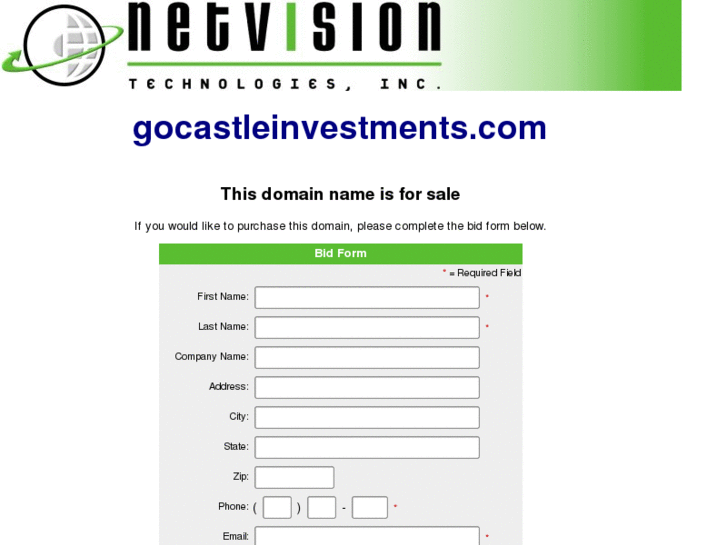www.gocastleinvestments.com
