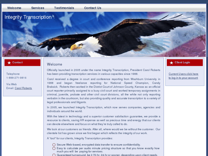 www.integritytranscript.com