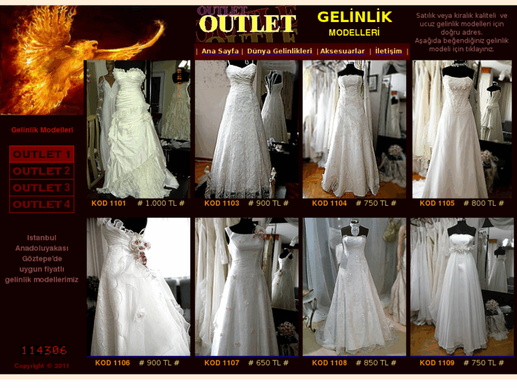 www.outletgelinlik.com