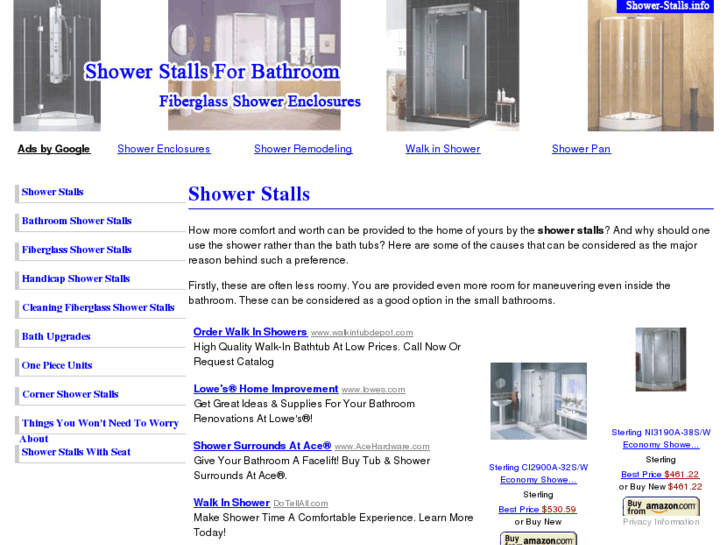 www.shower-stalls.info