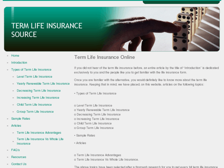 www.termlifeinsurancesource.com