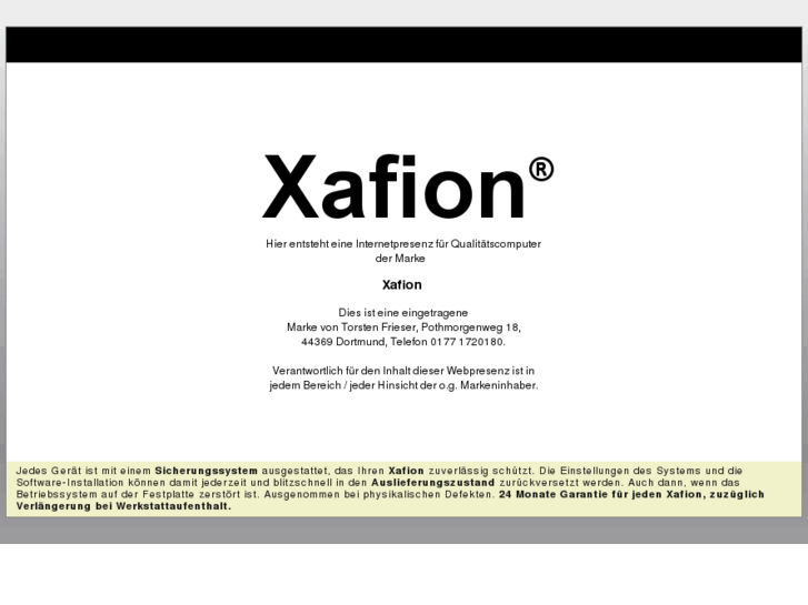 www.xafion.biz